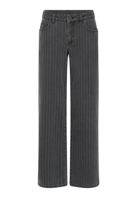 C.RO denim broek krijtstreep