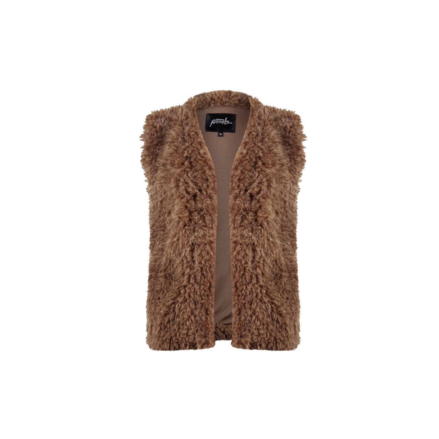 Poools gilet faux fur