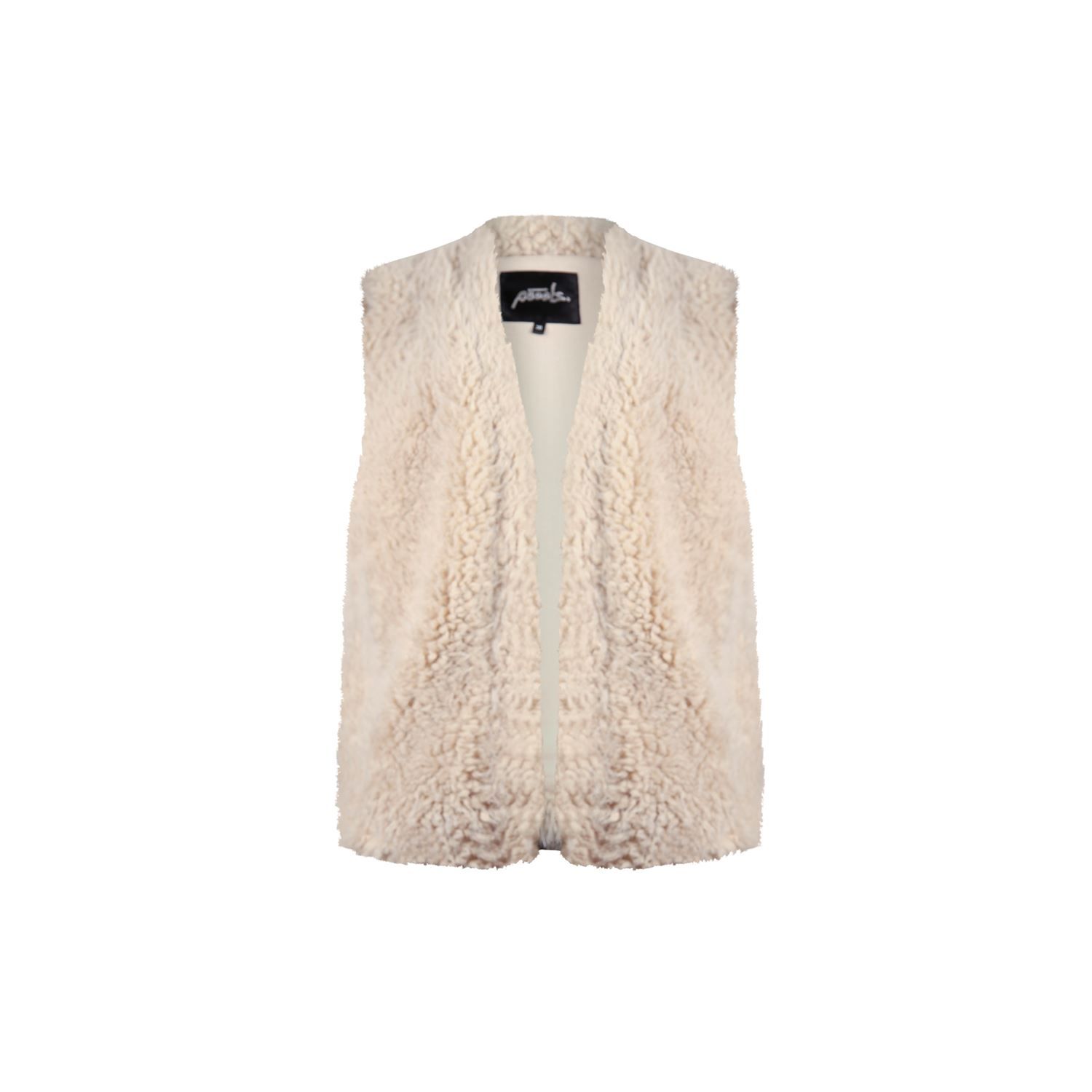 Poools gilet faux fur