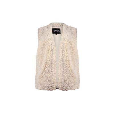 Poools gilet faux fur