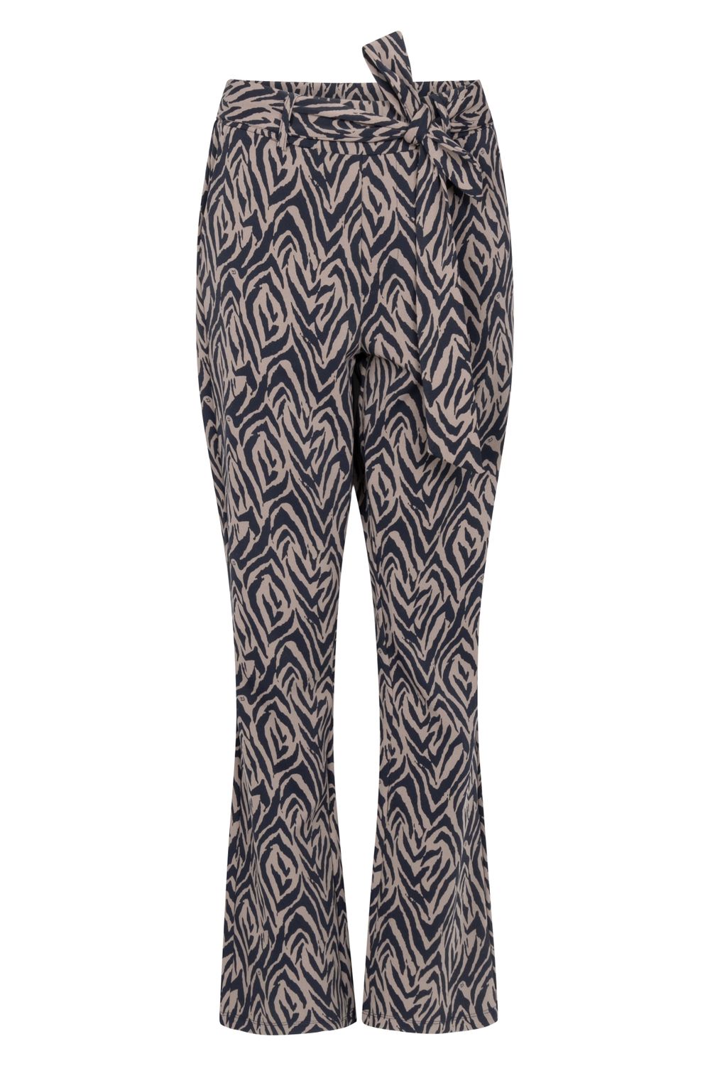 Zoso travel pull-on broek print