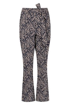 Zoso travel pull-on broek print