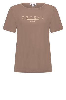 Zoso T-shirt travel tekst