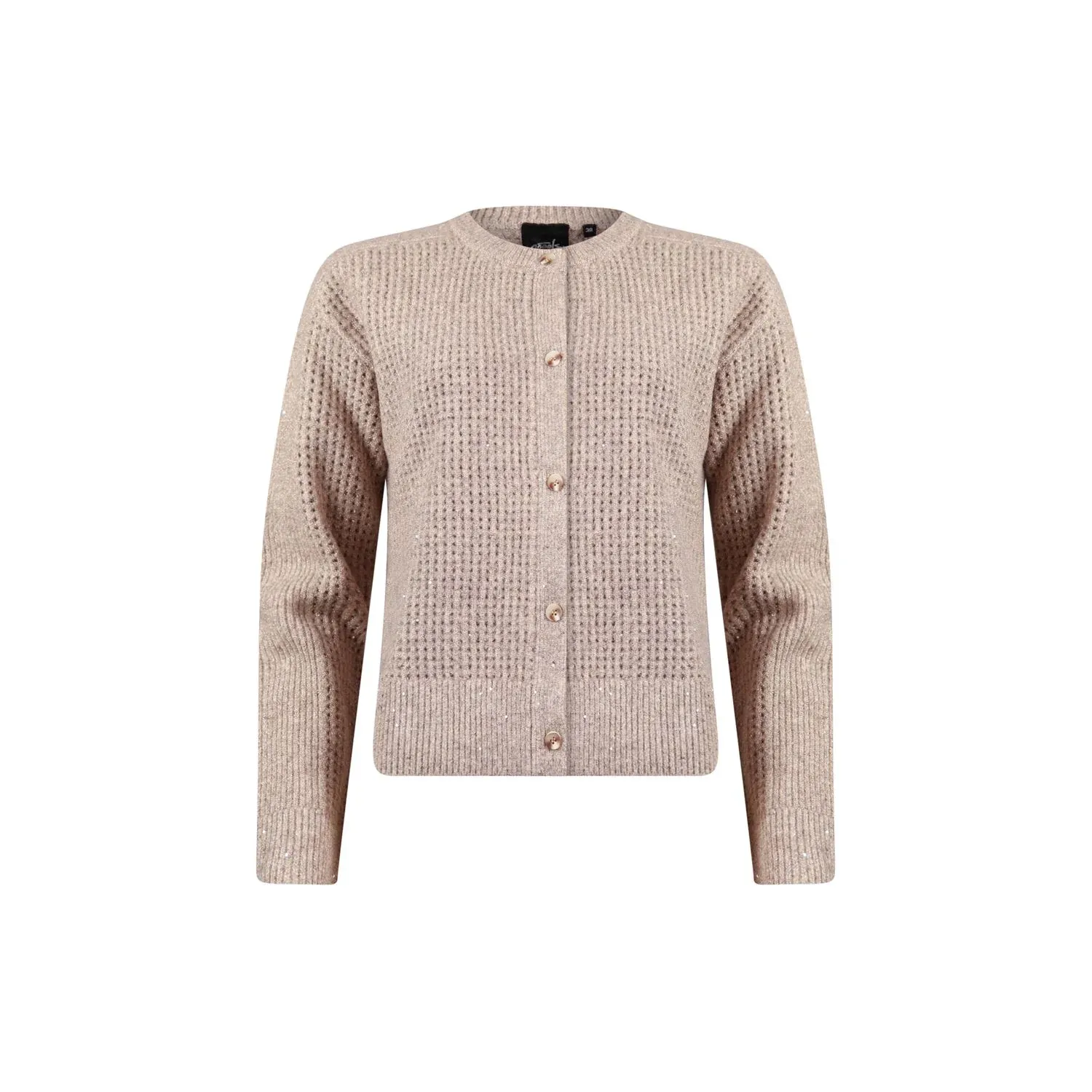 Poools vest pailletten