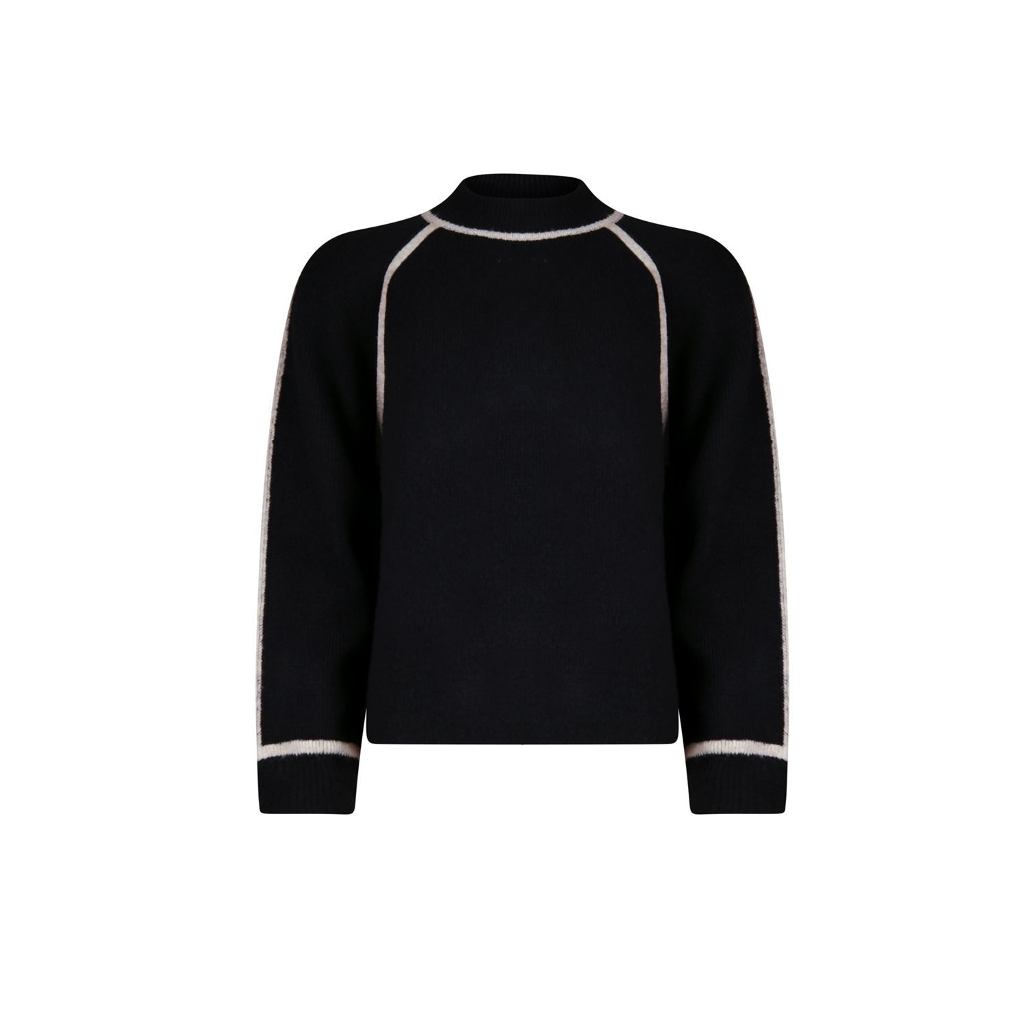 Poools trui contrast