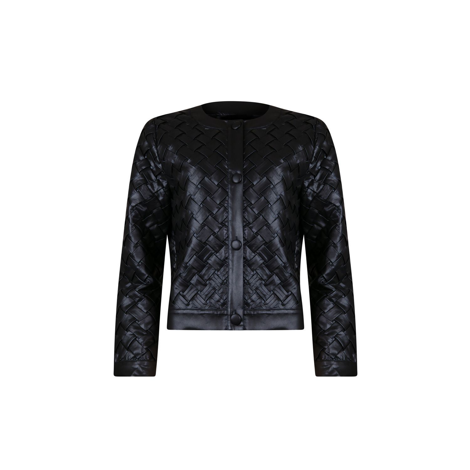 Poools jacket leer-look