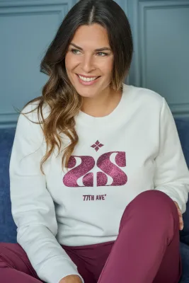 Zoso sweater glitter logo