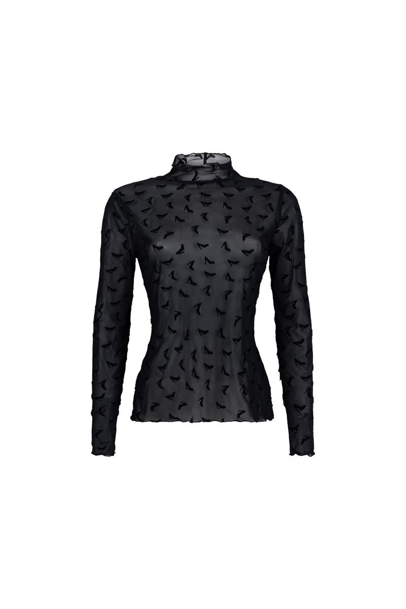 Jansen Amsterdam shirt mesh print