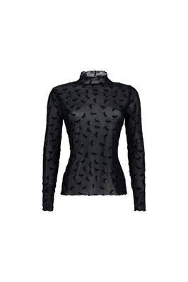 Jansen Amsterdam shirt mesh print