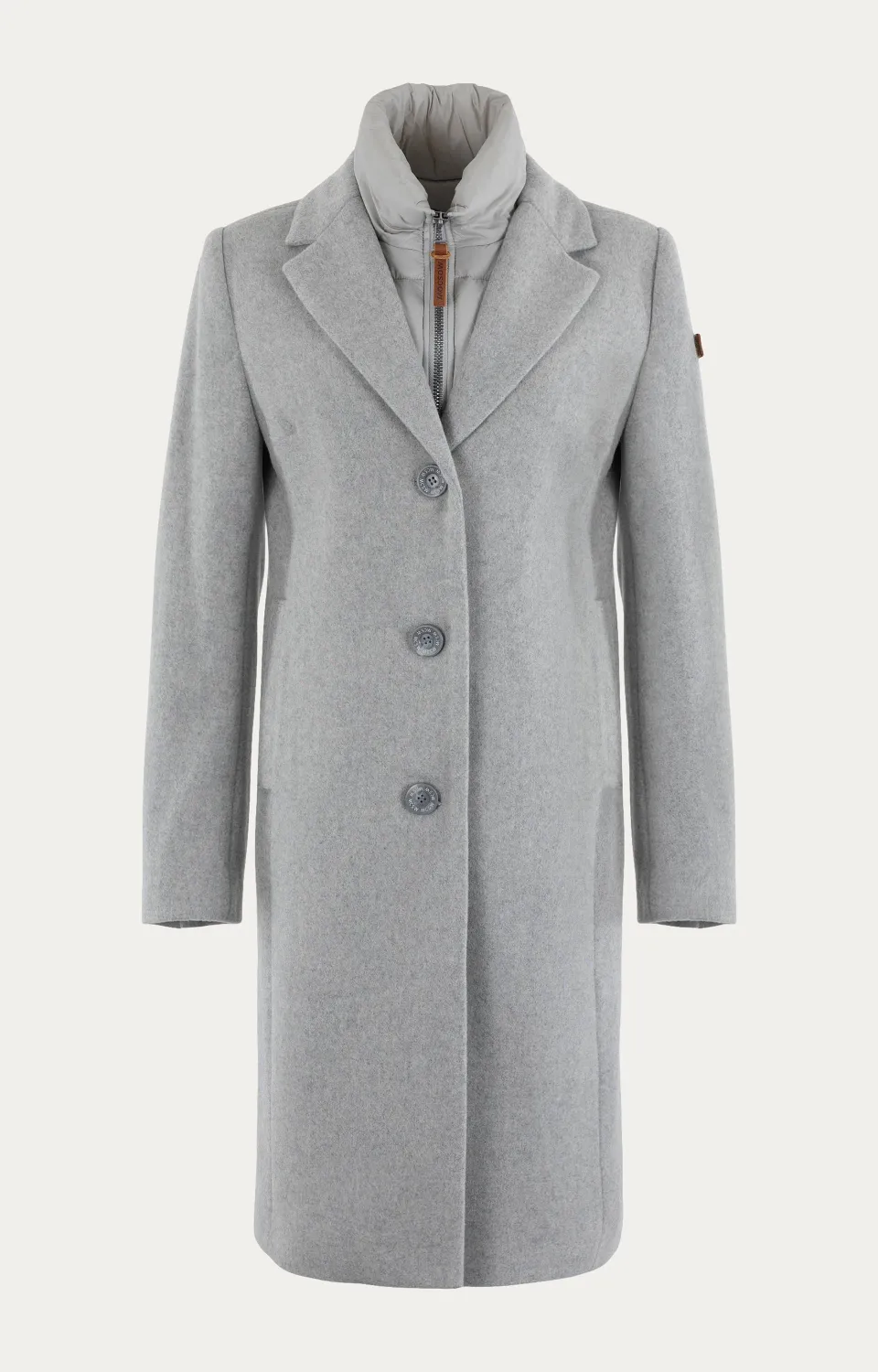 MSCW mantel dubbele kraag