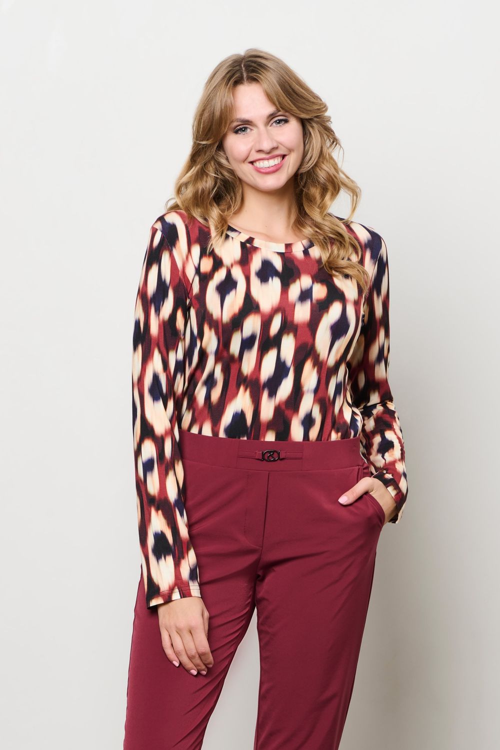&amp;CO Woman shirt faded print
