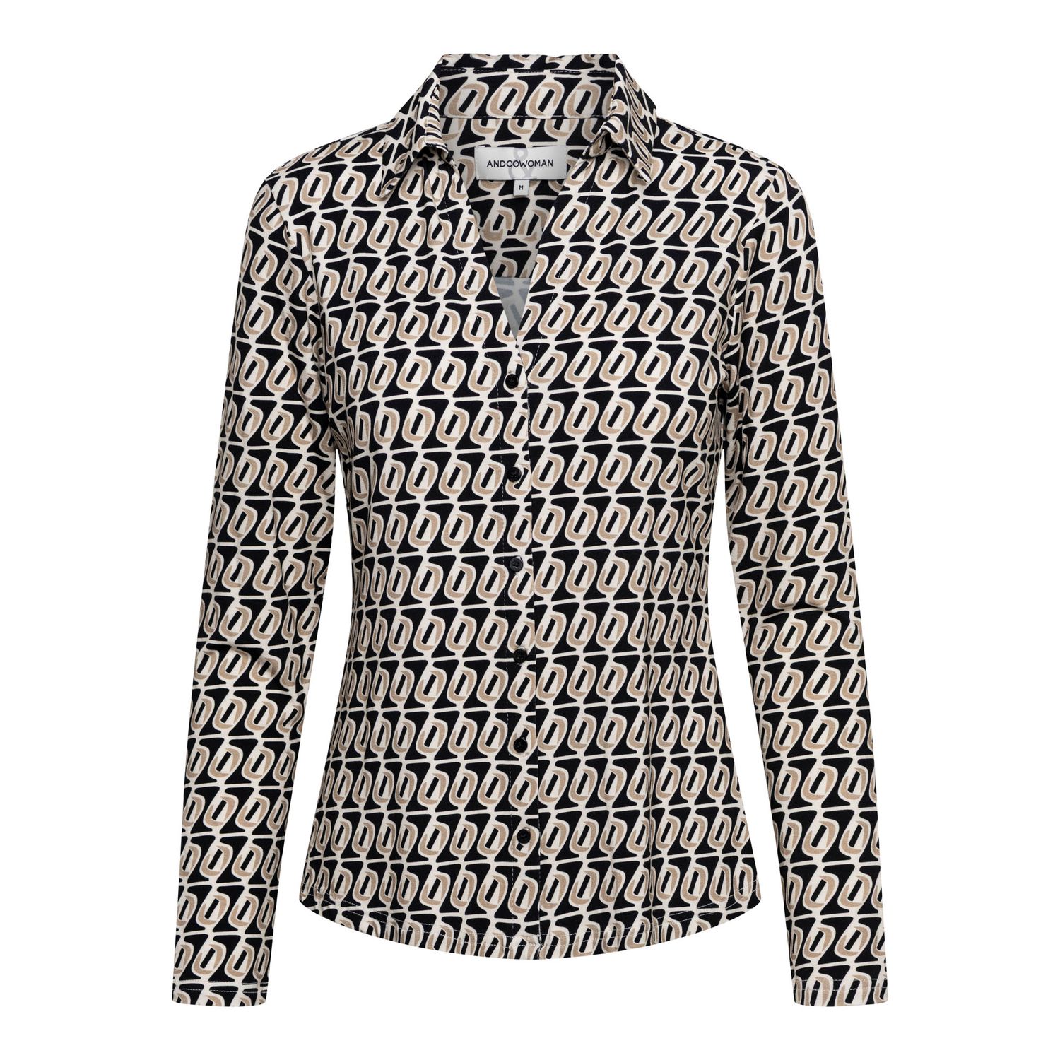 &amp;Co Woman blouse grafische print