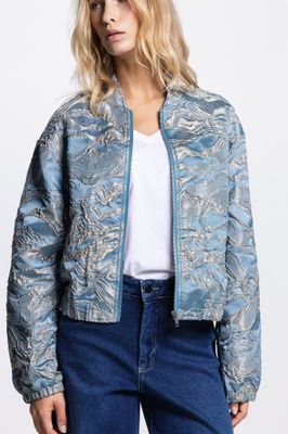 Jansen Amsterdam bomber jacket jacquard