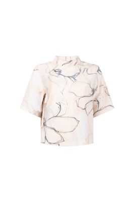 Jansen Amsterdam blouson top ocean