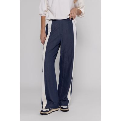 Poools pantalon dubbele streep