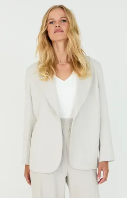 MSCW blazer open silhouet