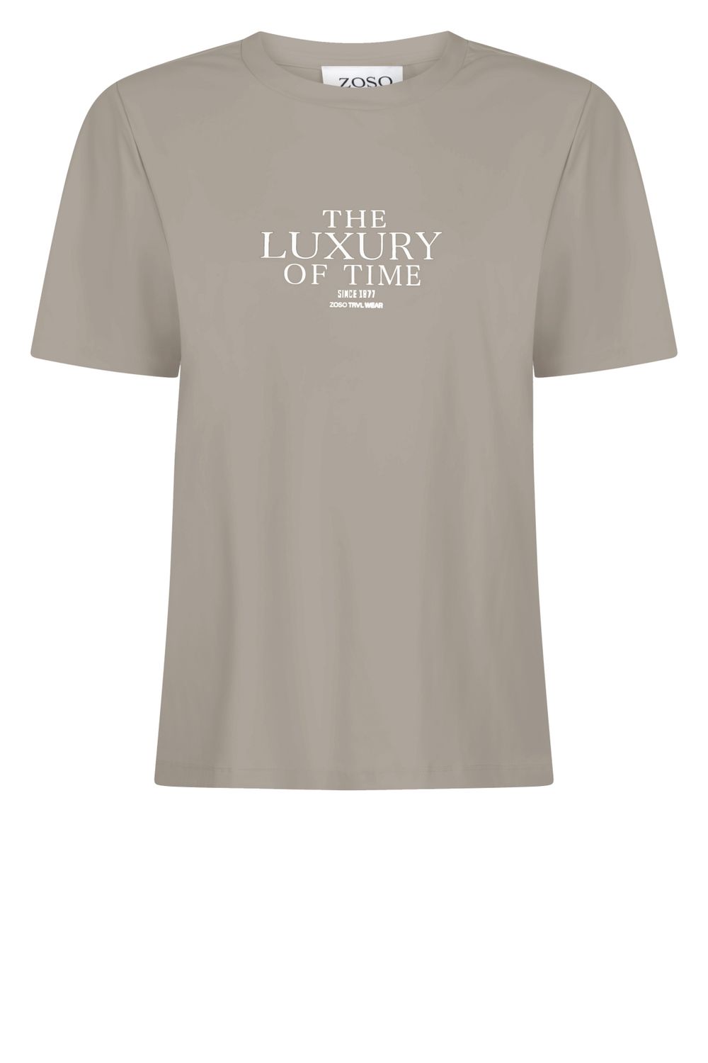 Zoso T-shirt travel tekst