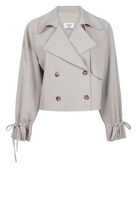 Zoso korte trenchcoat