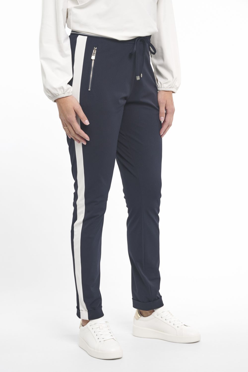 Zoso comfy travel broek streep