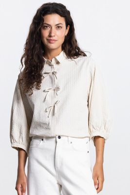 Jansen Amsterdam blouse strikjes