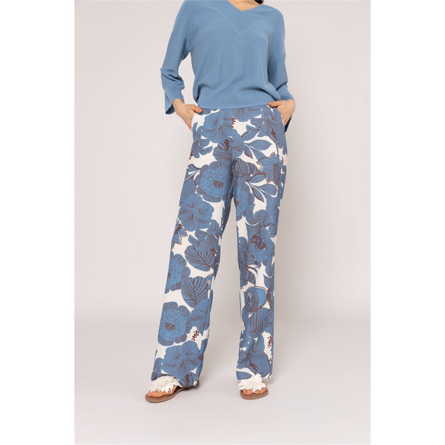 Another Woman broek bloem