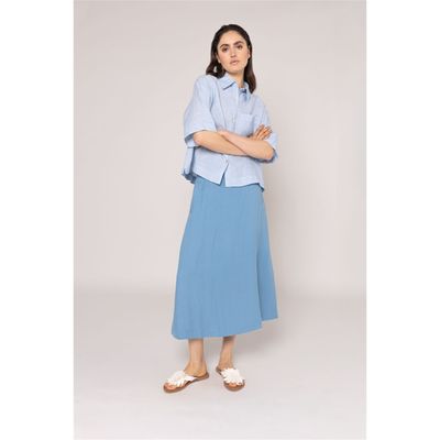 Another Woman blouse boxy