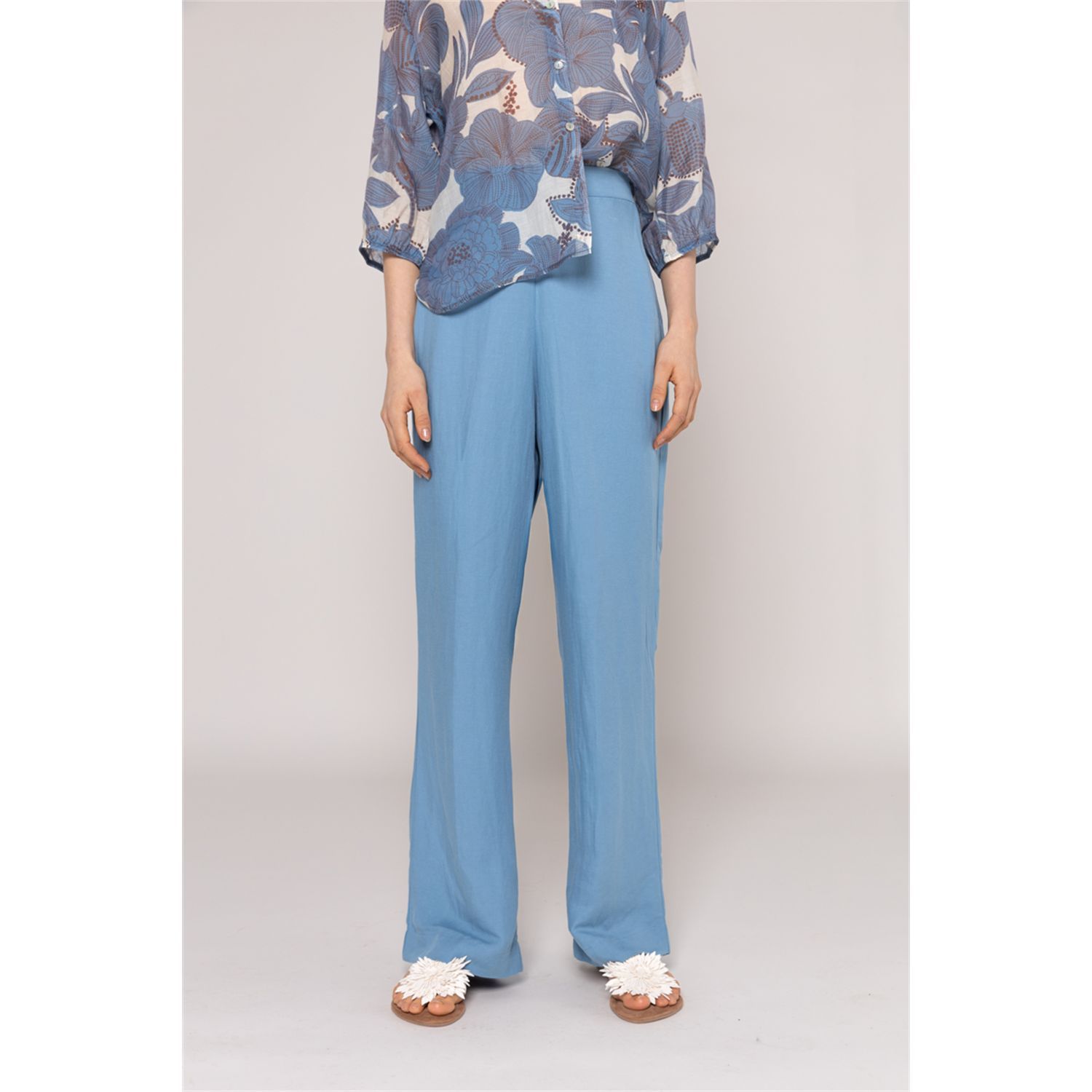 Another Woman broek linnen-mix