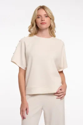 Rino &amp; Pelle shirt split en knoop details