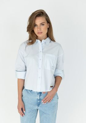 MSCW blouse logo borstzakje