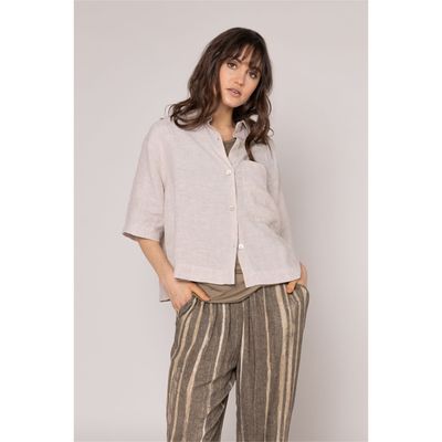 Another Woman blouse boxy