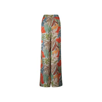 Another Woman broek bloem print
