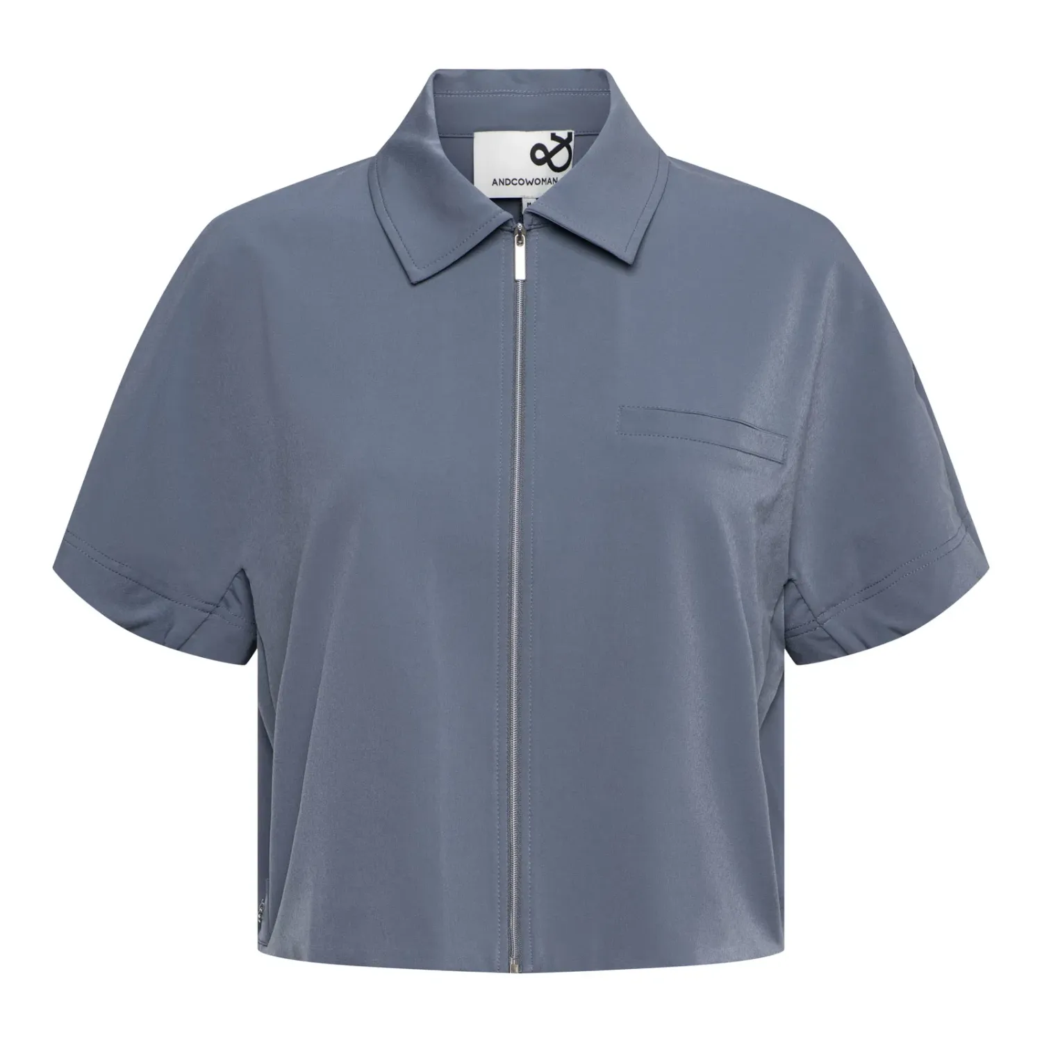 &amp;Co Woman jacket travel korte mouw