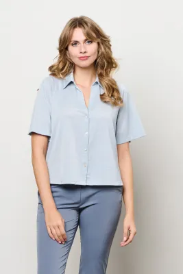 &amp;Co Woman blouse glans