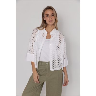 Poools blouse open dots