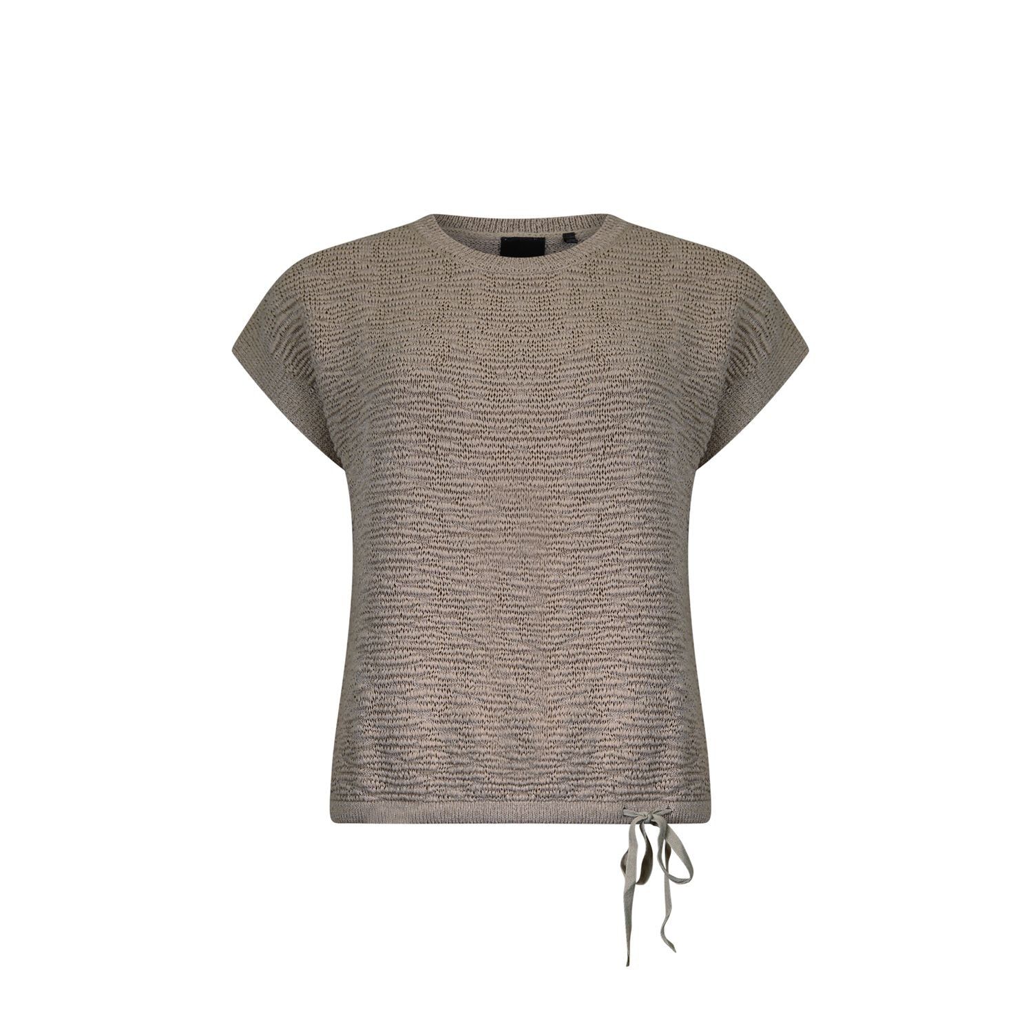 Poools mouwloze trui tape-garen