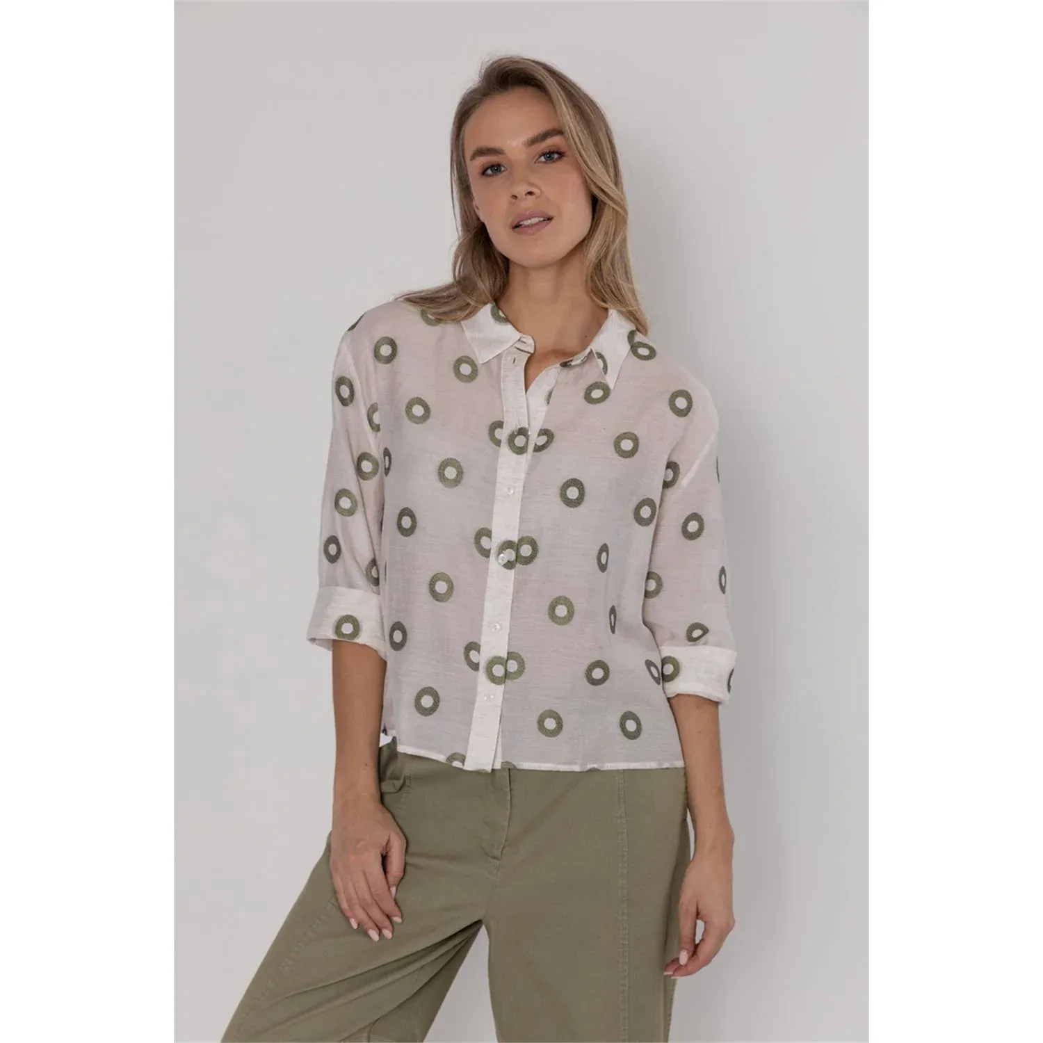 Poools blouse dots