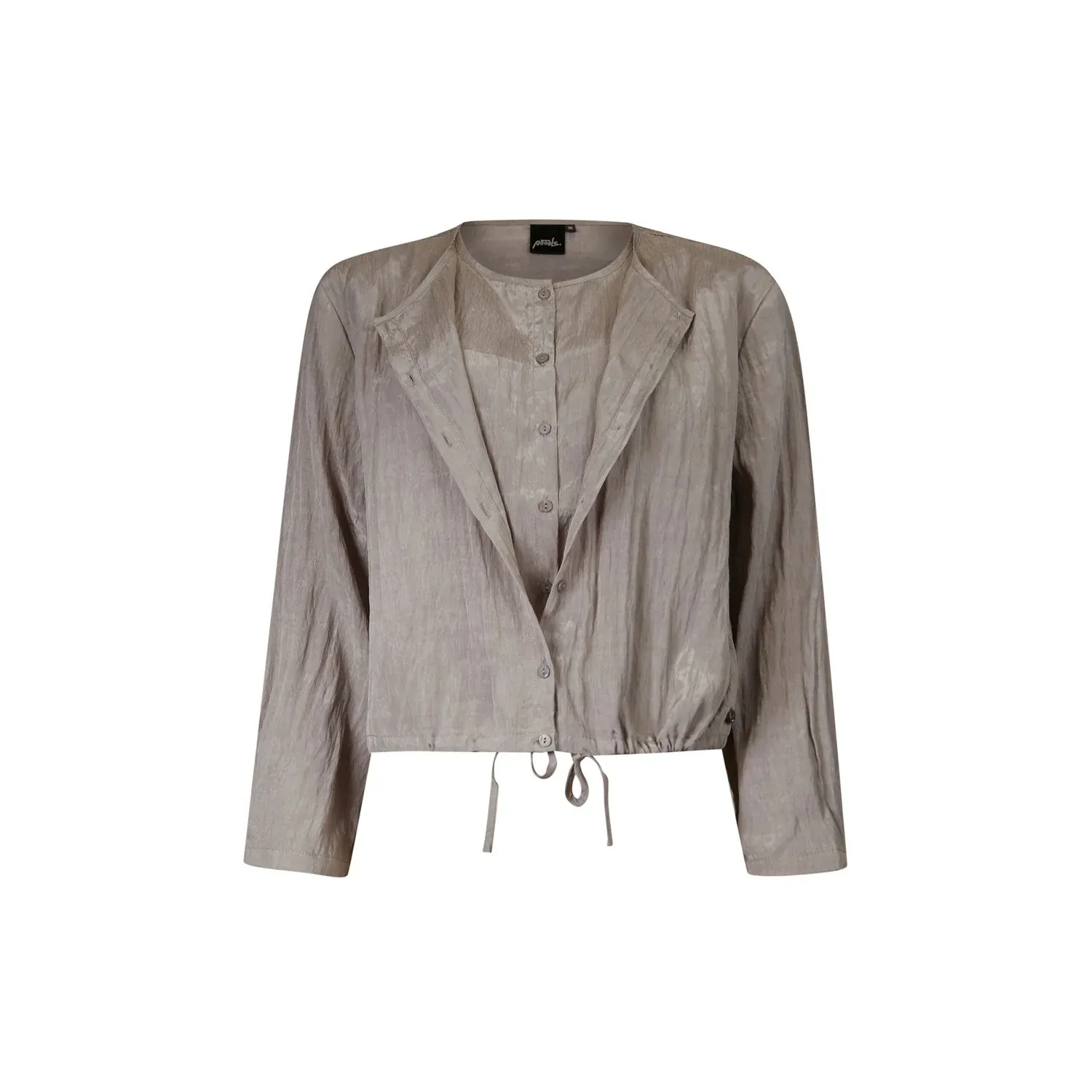 Poools blouse dubbele sluiting