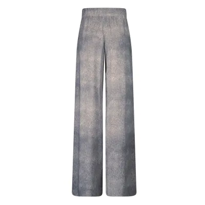 Poools broek 2-tone print