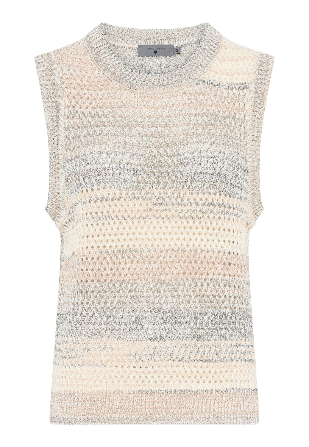 Lundgaard mouwloos trui mêlee