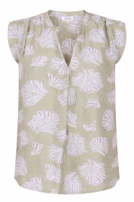 Zoso blouson top palm