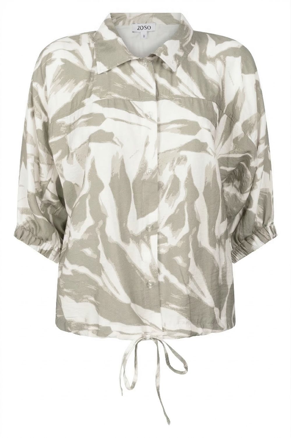 Zoso blouse blad print