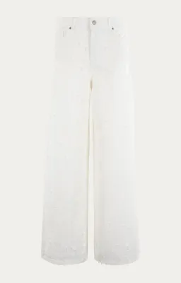 MSCW broek opengewerkte details