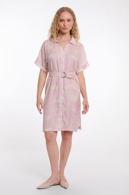 Rino &amp; Pelle doorknoopjurk print