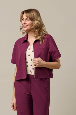 &amp;Co Woman jacket travel korte mouw