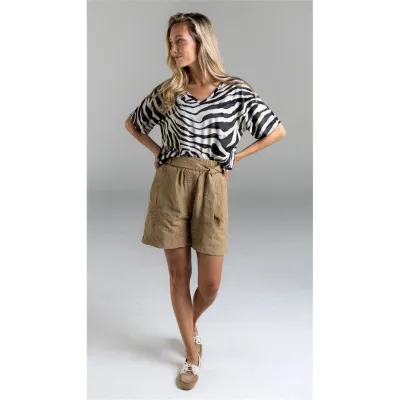 Poools two-ways shirt zebra