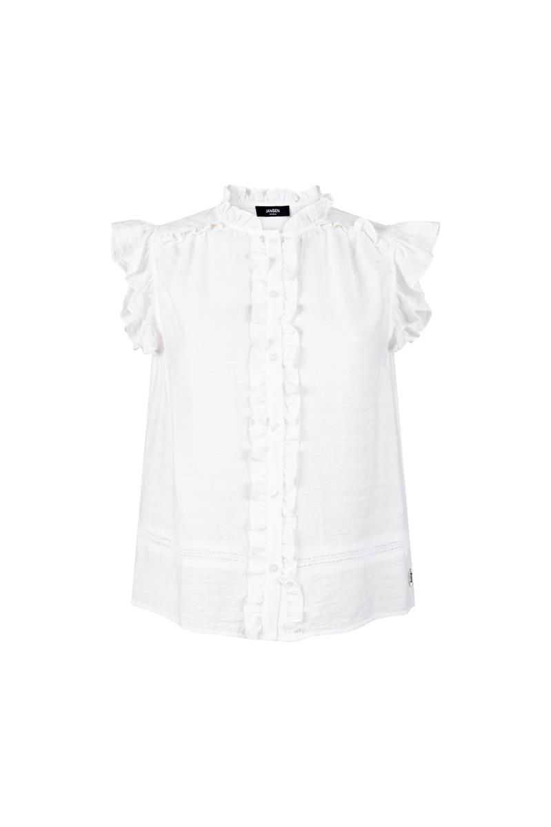 Jansen Amsterdam top ruffles