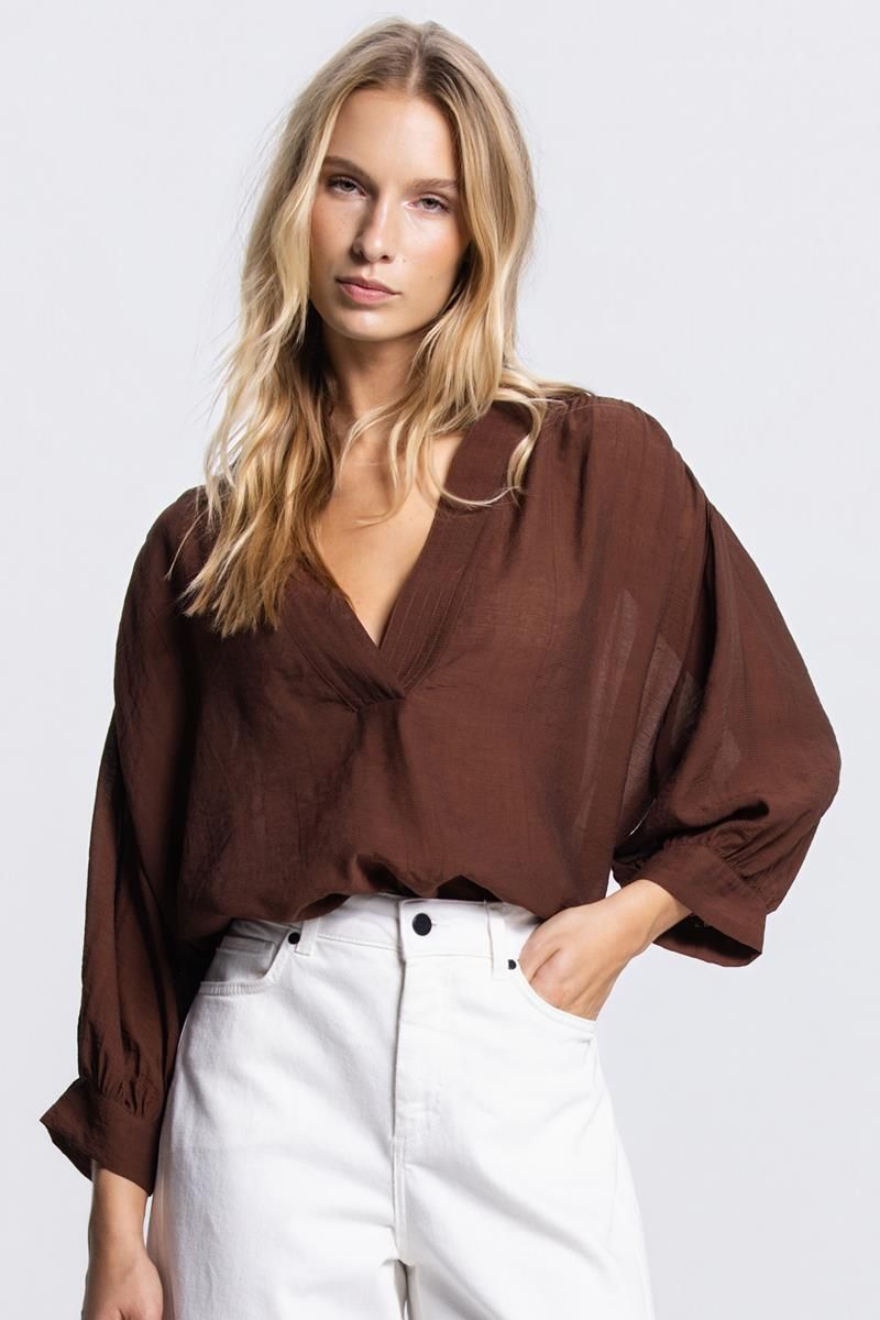 Jansen Amsterdam blouson V-hals