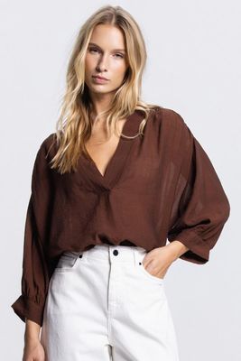 Jansen Amsterdam blouson V-hals