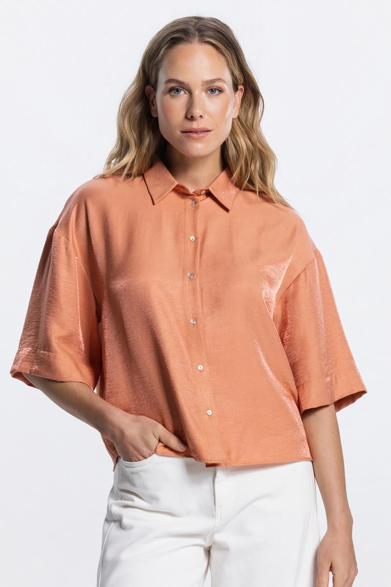 Jansen Amsterdam blouse glans