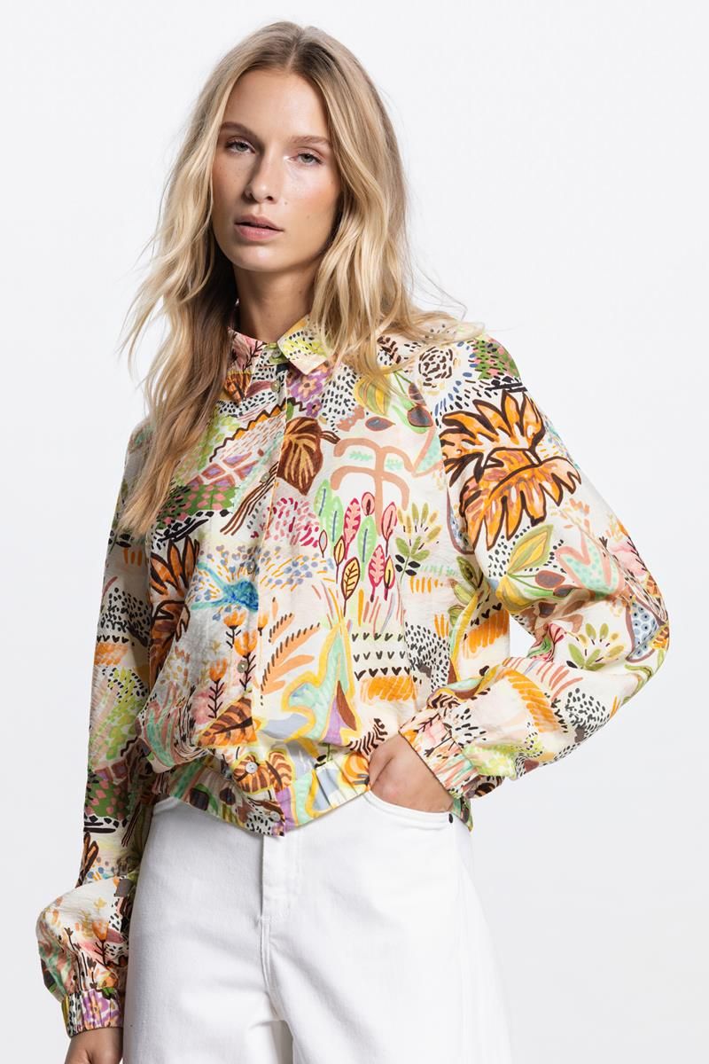 Jansen Amsterdam blouse multi print